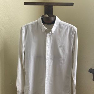 ALL SAINTS Bukowski White Long Sleeve
Shirt